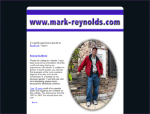 Tablet Screenshot of mark-reynolds.com